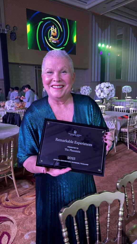 The Phoenicia Malta General Manager Robyn Pratt at the Leading Hotels of the World Annual Convention 2025 in Bangkok, Thailand